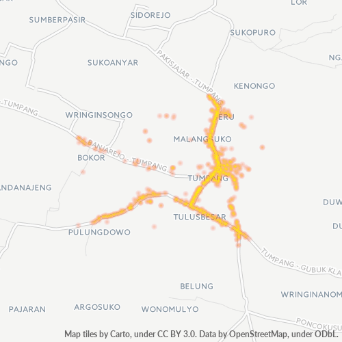 Dami ng Negosyo sa Postal Code 65156 - Malang, Silangang Java