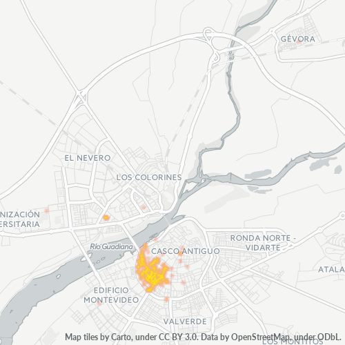Dami ng Negosyo sa Postal Code 06005 - Badajoz, Extremadura