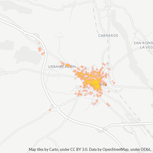 Dami ng Negosyo sa Postal Code 24700 - Astorga, Castilla y León