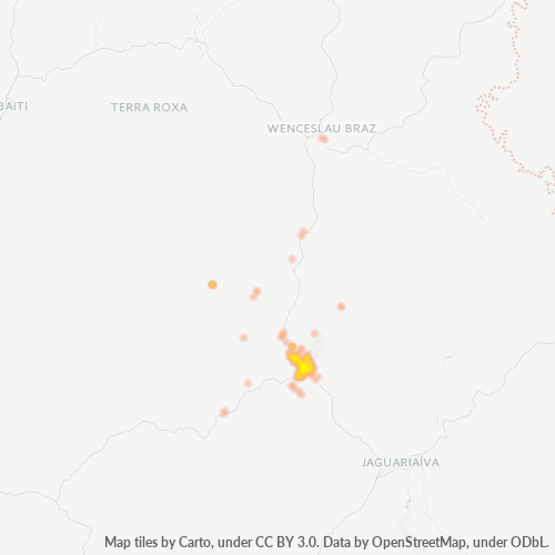Dami ng Negosyo sa Postal Code 84990-000 - Arapoti, Paraná