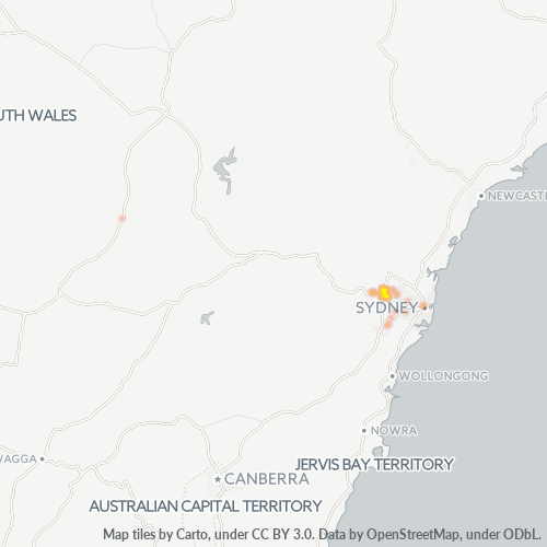 Dami ng Negosyo sa Postal Code 2770 - Penrith, New South Wales