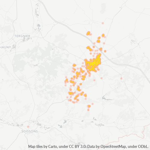 Mkusanyiko wa Biashara katika Posta 02000 - Laon, Picardie