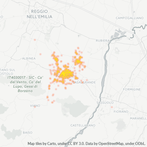 Dami ng Negosyo sa Postal Code 42019 - Italya