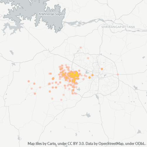 Dami ng Negosyo sa Postal Code 570026 - Mysore, State of Karnātaka