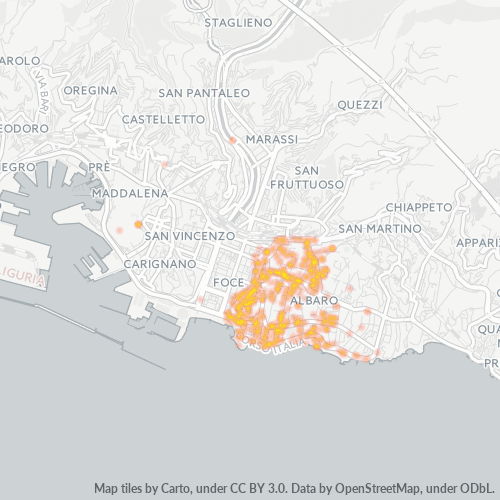 Dami ng Negosyo sa Postal Code 16145 - Genoa, Liguria