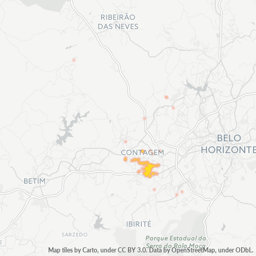 Dami ng Negosyo sa Postal Code 32265-000 - Contagem, Minas Gerais