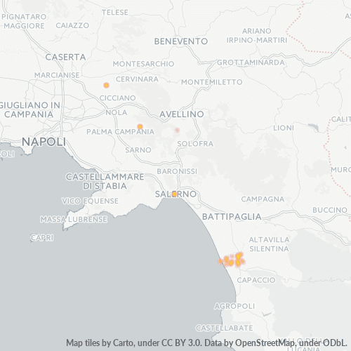 Dami ng Negosyo sa Postal Code 84047 - Laura, Campania