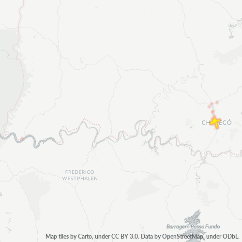 Concentració d'empreses a Codi Postal 89803-000 - Chapecó, Estat de Santa Catarina