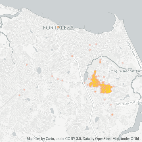 Dami ng Negosyo sa Postal Code 60821-000 - Fortaleza, Ceará