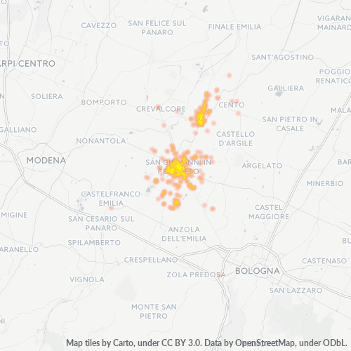 Dami ng Negosyo sa Postal Code 40017 - Decima, Emilia-Romagna