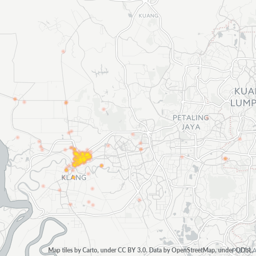 Dami ng Negosyo sa Postal Code 41150 - Klang, Selangor