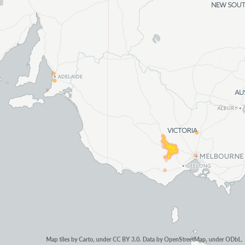Dami ng Negosyo sa Postal Code 3352 - Bungaree, Victoria