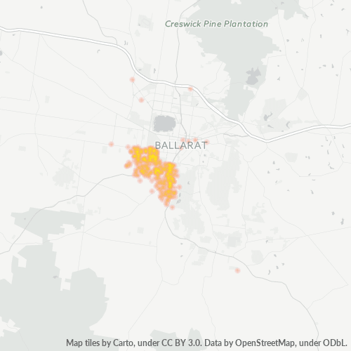Dami ng Negosyo sa Postal Code 3356 - Delacombe, Victoria