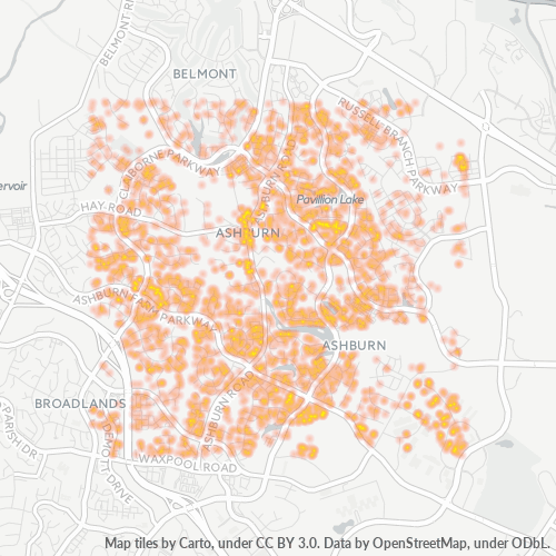 Virksomhedskoncentration i Postnummer 20147 - Virginia