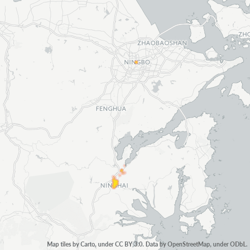 Dami ng Negosyo sa Postal Code 315600 - Ninghai, Zhejiang