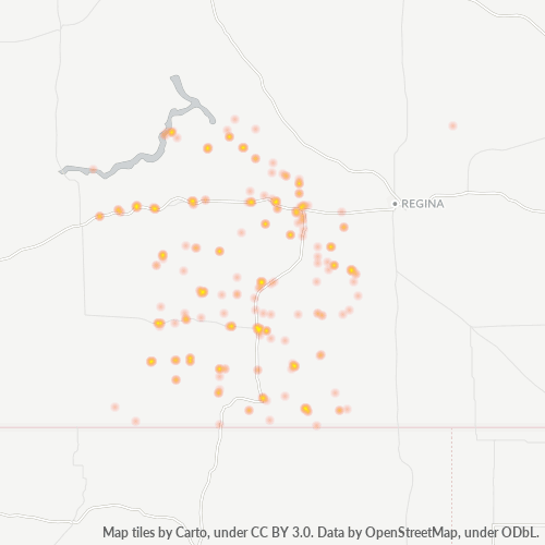 Bedrijfsconcentratie in Postcode S0H - Saskatchewan
