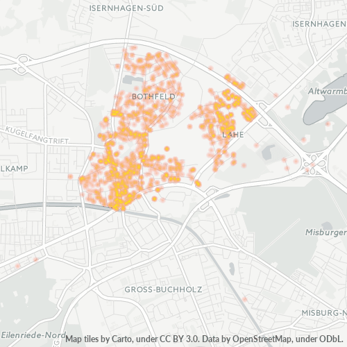 Konsentrasi Perniagaan di Poskod 30659 - Hanover, Sachsen Hilir