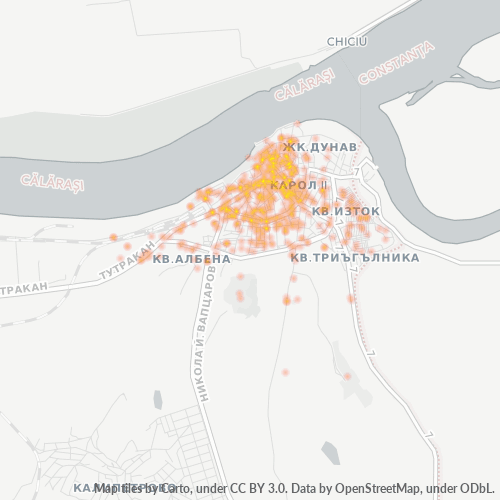 Dami ng Negosyo sa Postal Code 7500 - Silistra, Oblast Silistra