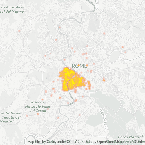 Dami ng Negosyo sa Postal Code 00153 - Roma, Lazio