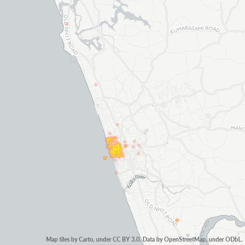 Dami ng Negosyo sa Postal Code 673032 - Kozhikode, State of Kerala
