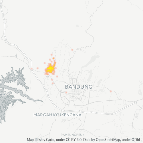 Dami ng Negosyo sa Postal Code 40512 - Cimahi, Kanlurang Java