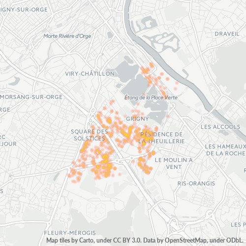 Dami ng Negosyo sa Postal Code 91350 - Grigny, Pulo ng Pransiya
