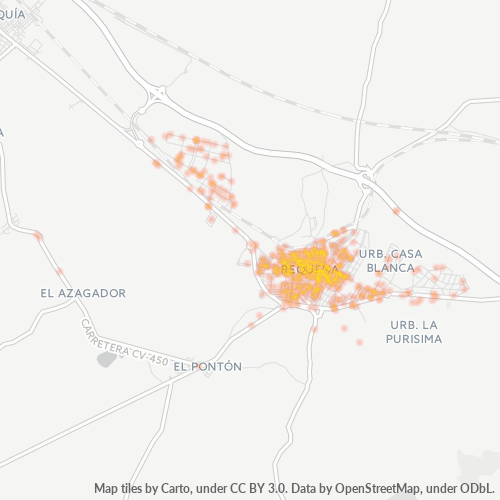 Dami ng Negosyo sa Postal Code 46340 - Requena, Pamayanang Balensyano