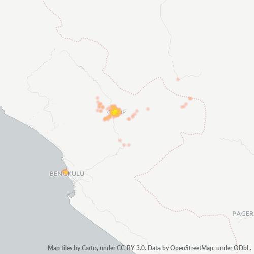 Dami ng Negosyo sa Postal Code 39119 - Curup, Propinsi Bengkulu
