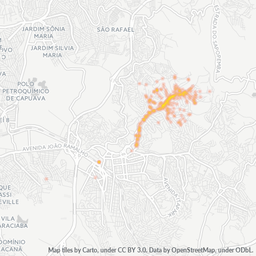 Dami ng Negosyo sa Postal Code 09321-000 - Mauá, São Paulo