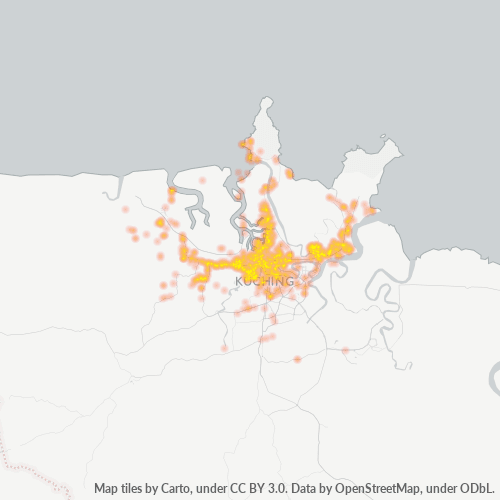 Dami ng Negosyo sa Postal Code 93050 - Kuching, Sarawak