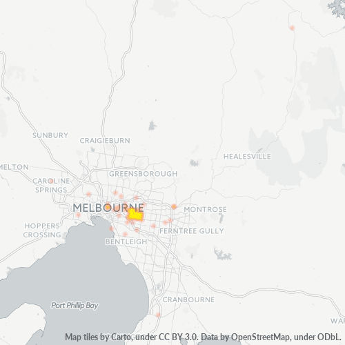 Dami ng Negosyo sa Postal Code 3124 - Camberwell, Victoria