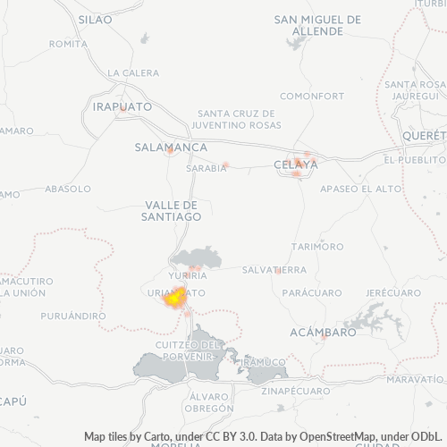Dami ng Negosyo sa Postal Code 38800 - Moroleón, Guanajuato