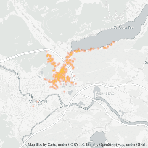 Dami ng Negosyo sa Postal Code 9523 - Villach, Carinthia (estado)