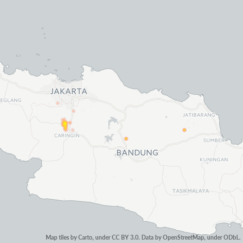 Dami ng Negosyo sa Postal Code 16153 - Bogor, Kanlurang Java