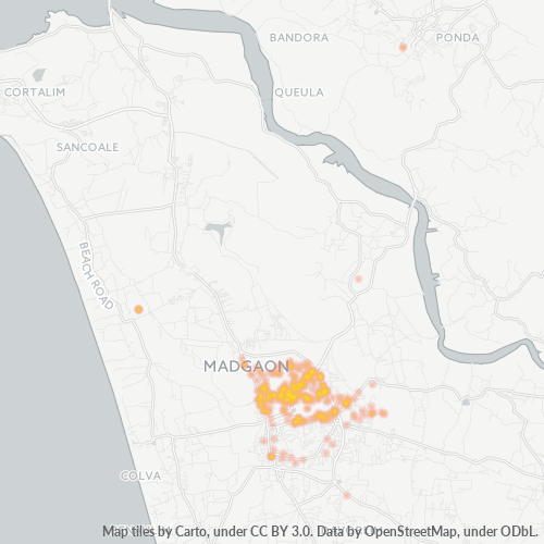 Dami ng Negosyo sa Postal Code 403602 - Goa
