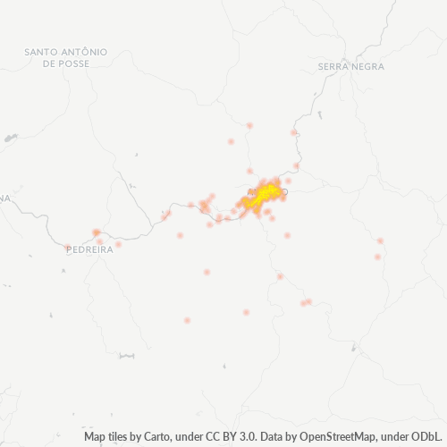 Dami ng Negosyo sa Postal Code 13900-000 - Amparo, São Paulo
