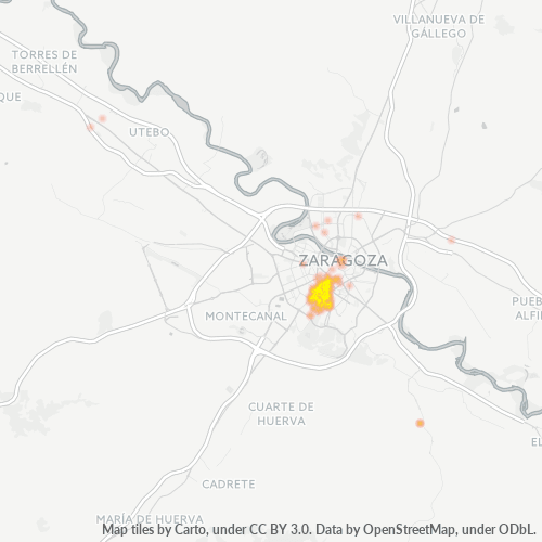 Dami ng Negosyo sa Postal Code 50006 - Zaragoza, Aragón