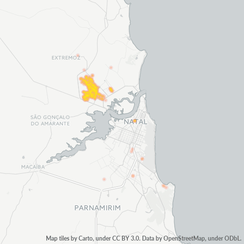 Dami ng Negosyo sa Postal Code 59114-000 - Natal, Rio Grande do Norte
