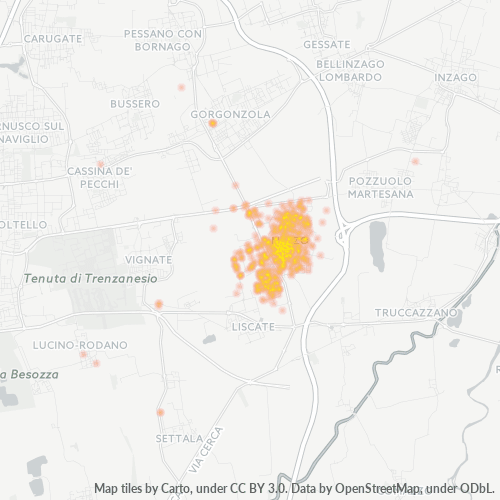 Dami ng Negosyo sa Postal Code 20066 - Melzo, Lombardy
