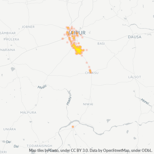 Dami ng Negosyo sa Postal Code 302022 - Jaipur, Rajasthan