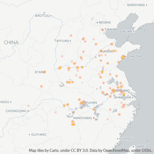 Dami ng Negosyo sa Postal Code 855400 - Zito, Awtonomong Rehiyon ng Tibet