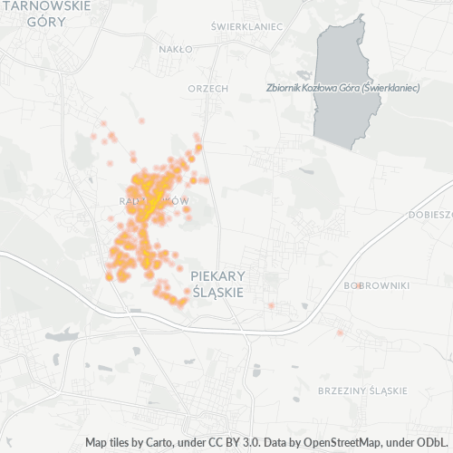 Bedrijfsconcentratie in Postcode 41-922 - Woiwodschap Silezië
