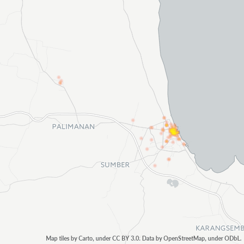 Dami ng Negosyo sa Postal Code 45112 - Cirebon, Kanlurang Java