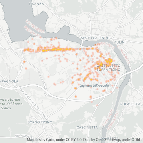Dami ng Negosyo sa Postal Code 28053 - Lisanza, Lombardy