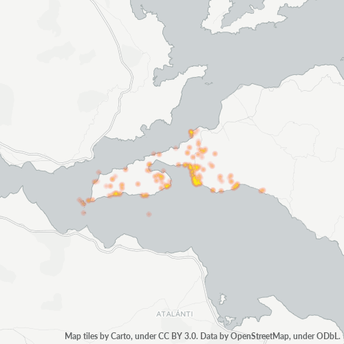 Dami ng Negosyo sa Postal Code 343 00 - Aidipsós, Central Greece