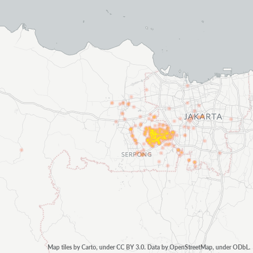Dami ng Negosyo sa Postal Code 15224 - Tangerang, Banten