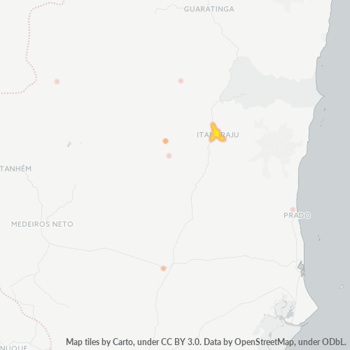 Dami ng Negosyo sa Postal Code 45836-000 - Itamaraju, Bahia