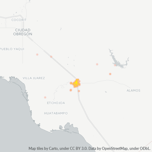 Dami ng Negosyo sa Postal Code 85800 - Navojoa, Sonora