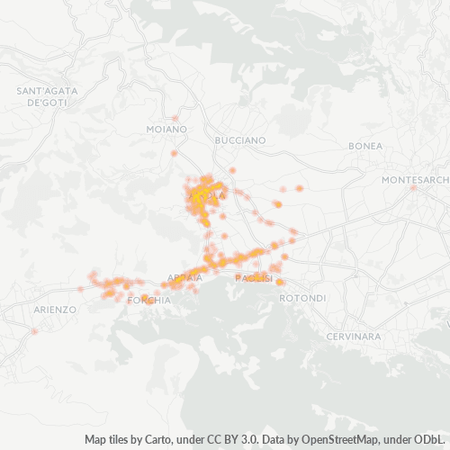 Dami ng Negosyo sa Postal Code 82011 - Arpaia, Campania