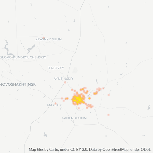 Dami ng Negosyo sa Postal Code 346500 - Shakhty, Rostov Oblast